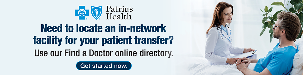 Patrius Find A Doctor Banner March 2025